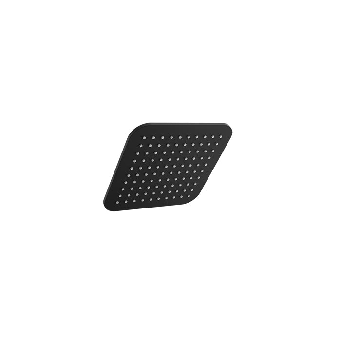 Baril Shower Components 8 inch Rounded Square Shower Head by Baril