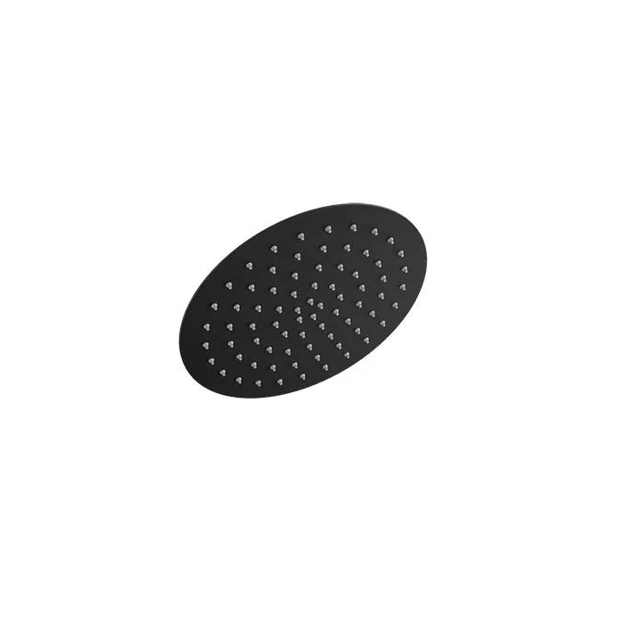 Baril Shower Components Round 10 inch Anti-Limestone Shower Head by Baril