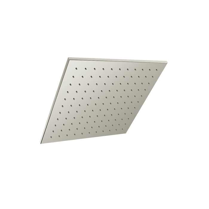 Baril Shower Components Square 12 inch Anti-Limestone Shower Head by Baril