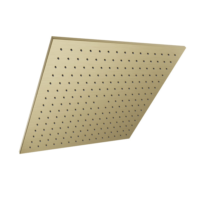 Baril Shower Components Square 16 inch Anti-Limestone Shower Head by Baril