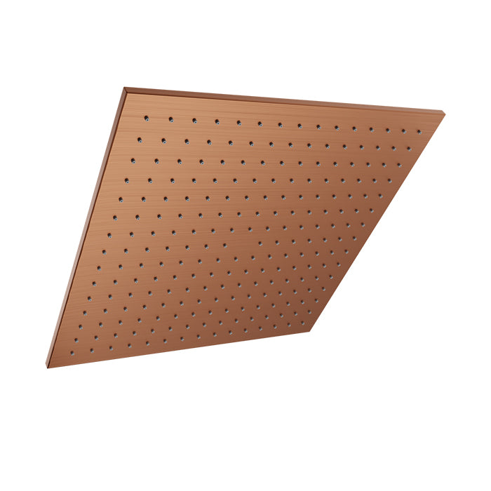 Baril Shower Components Square 16 inch Anti-Limestone Shower Head by Baril