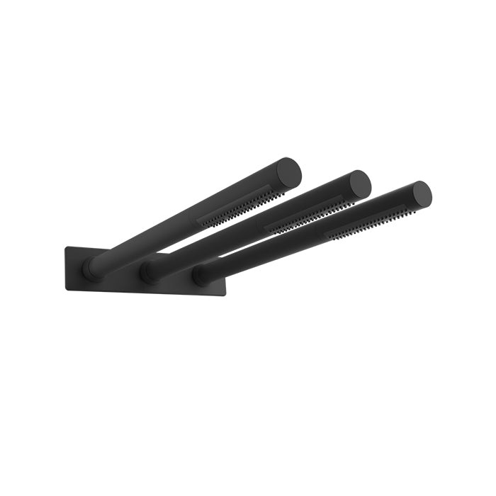 Baril Shower Components Orientable 3 Stems Shower Head