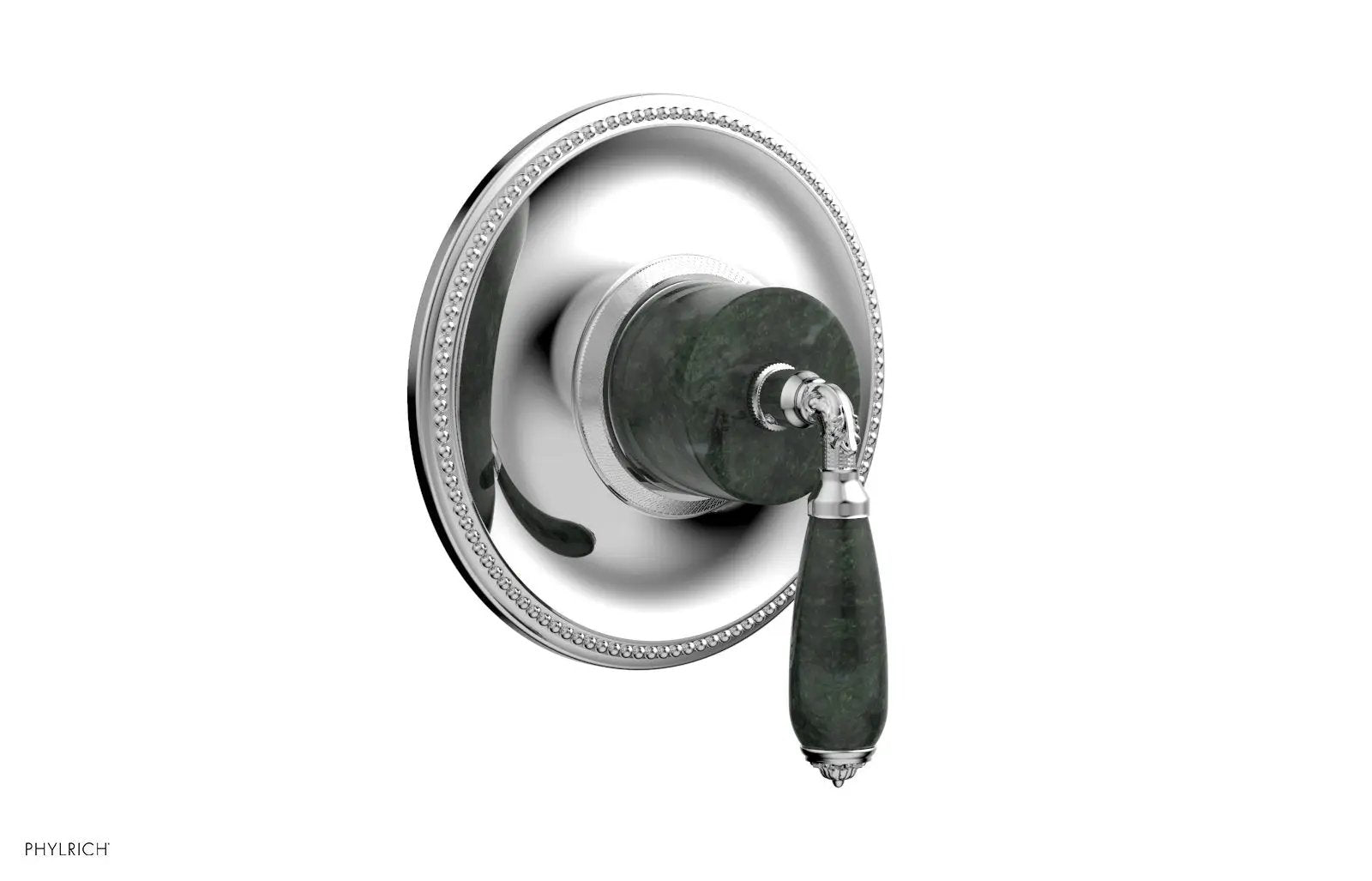 polished chrome thermostatic shower