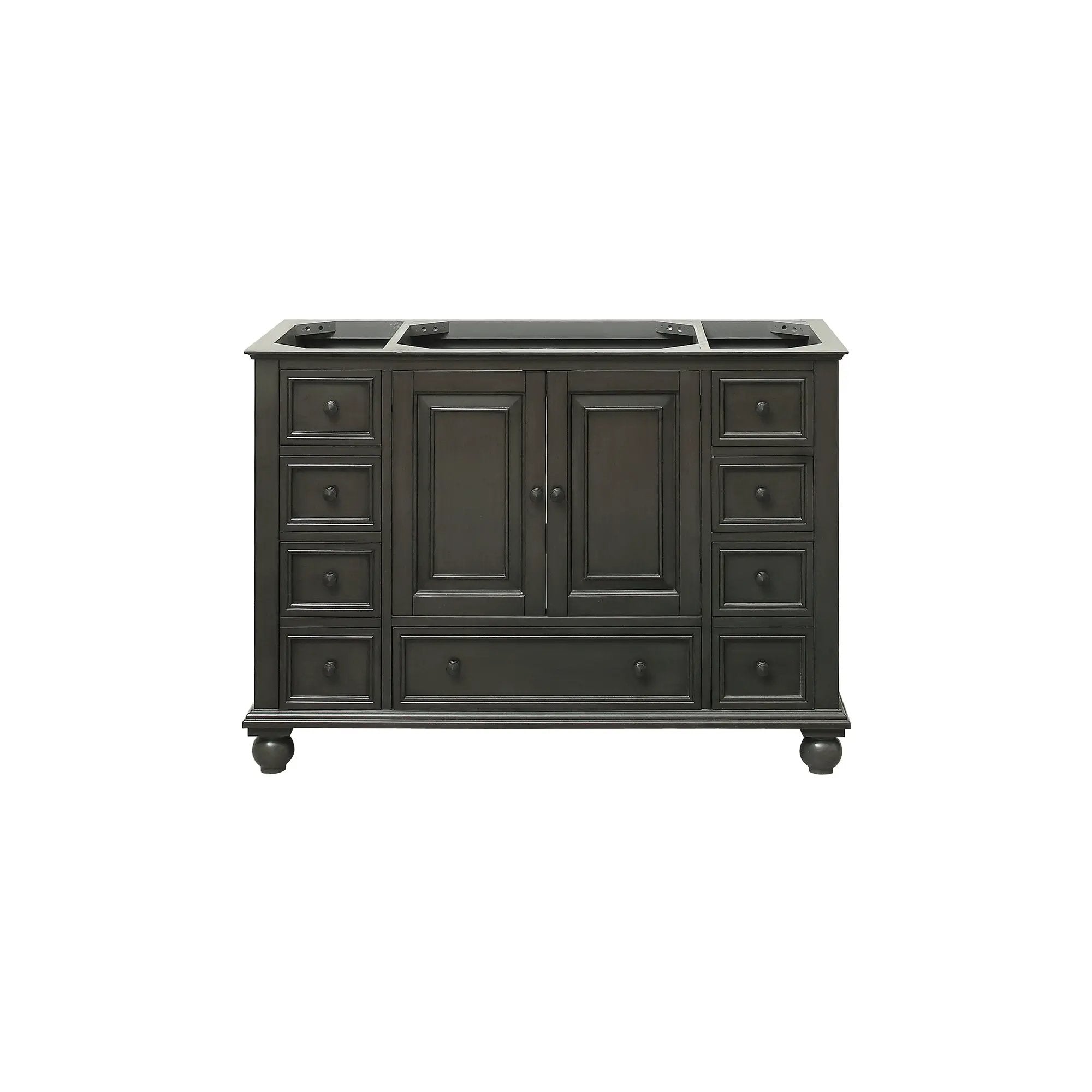 charcoal glaze vanity base