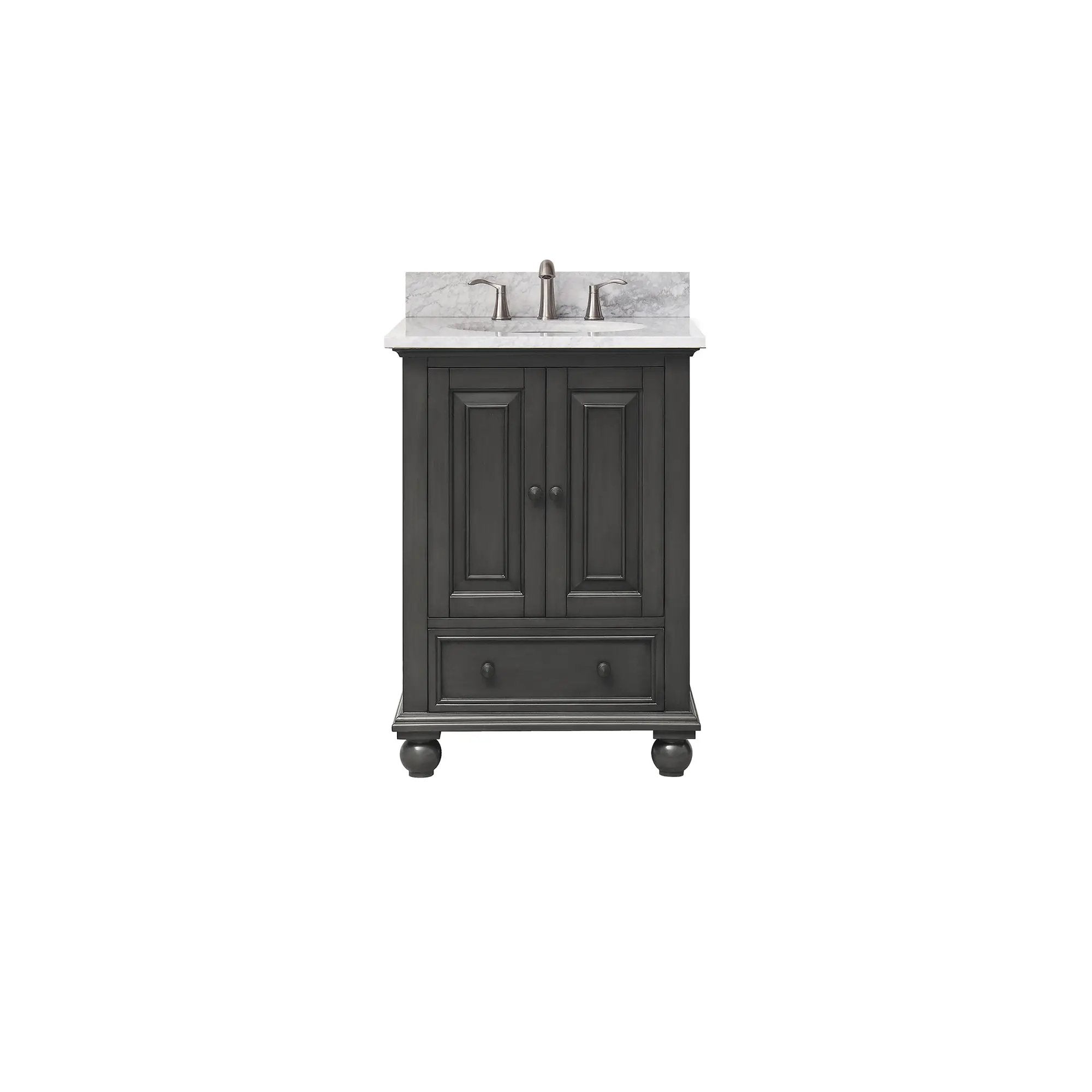charcoal glaze vanity set