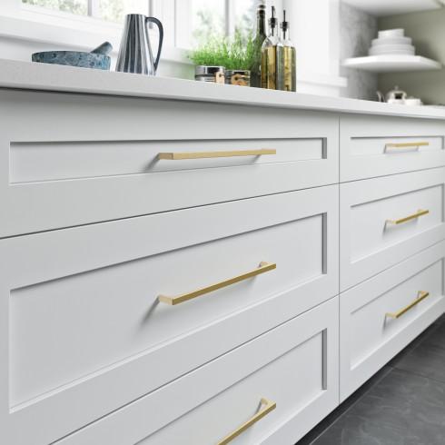 honey bronze appliance pull