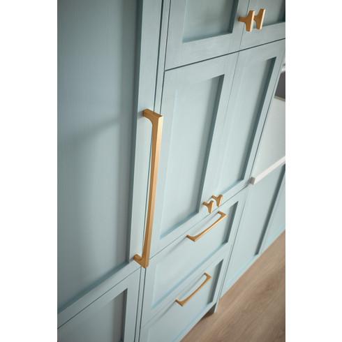 honey bronze appliance pull