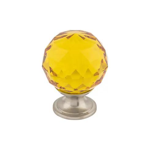 brushed satin nickel knob