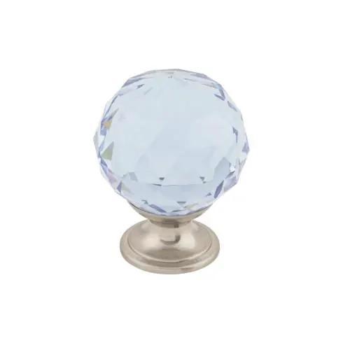 brushed satin nickel knob