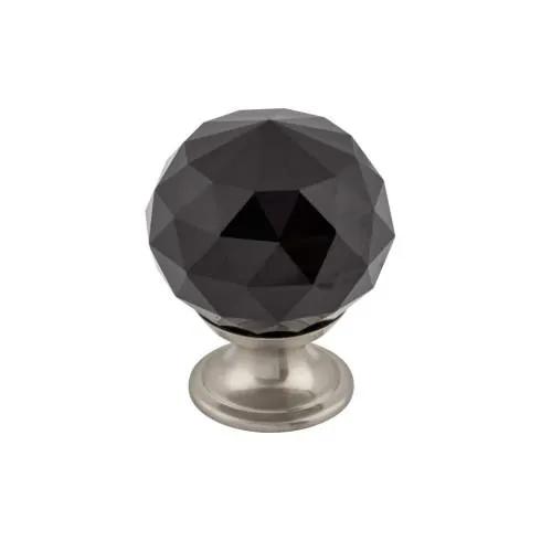 brushed satin nickel knob