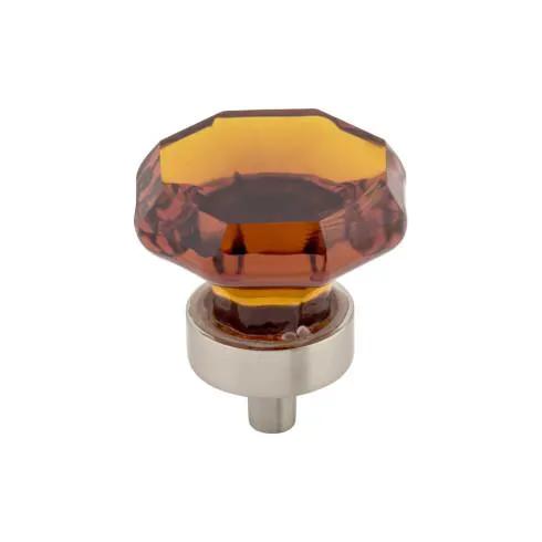 brushed satin nickel knob
