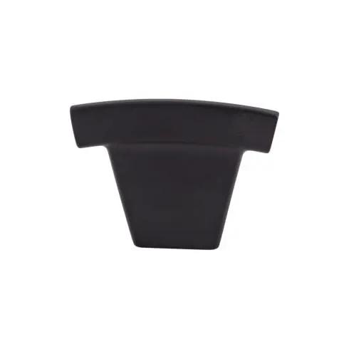 flat black knob