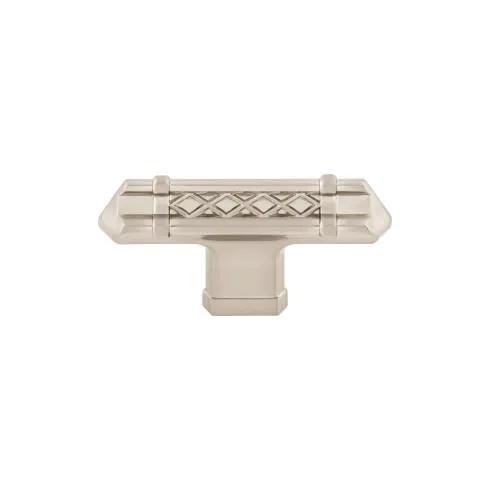 brushed satin nickel t-handle