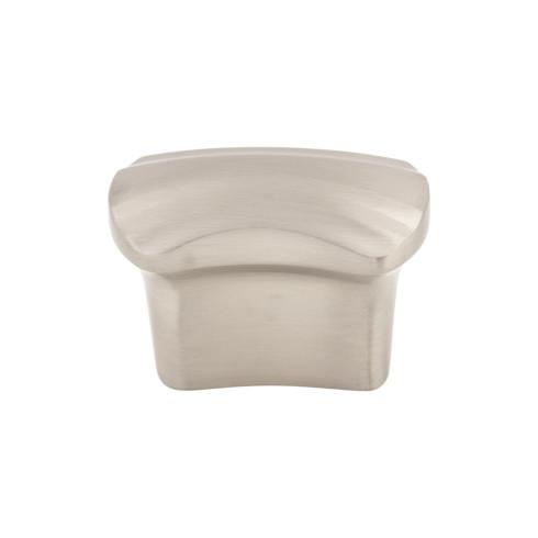 brushed satin nickel knob