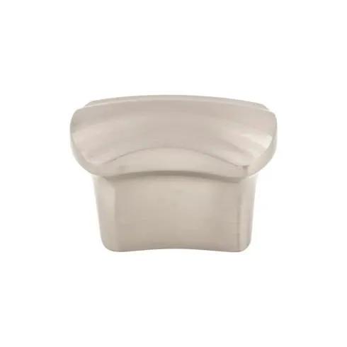brushed satin nickel knob