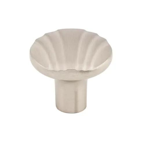 brushed satin nickel knob