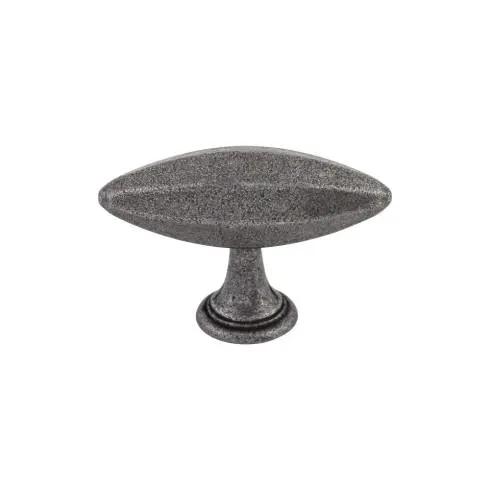 black iron t-handle