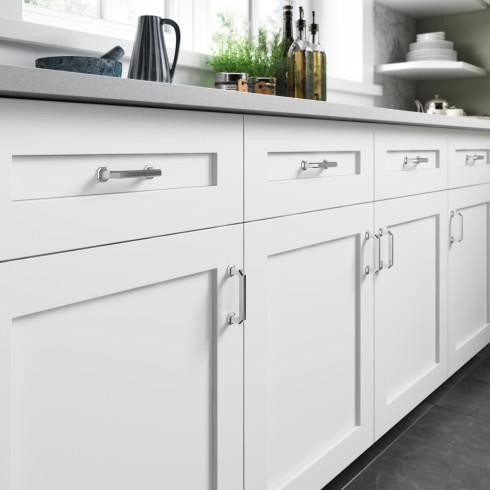 polished chrome pull