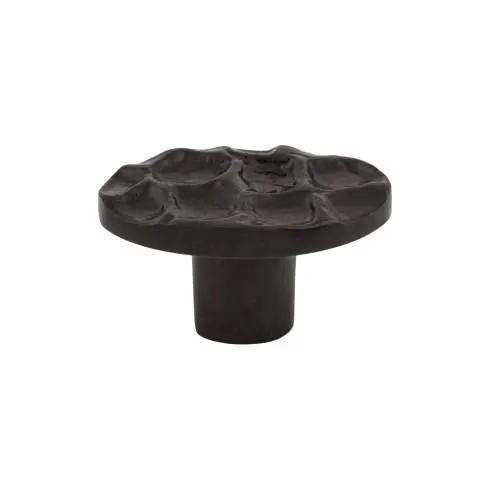 Top Knobs Cobblestone Oval Knob 2 Inch by Top Knobs