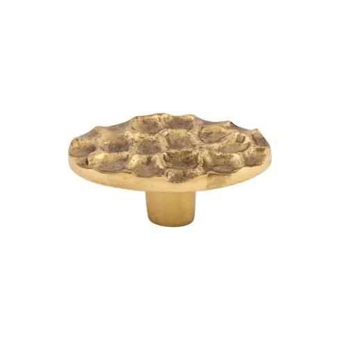 Top Knobs Cobblestone Oval Knob 2 5/8 Inch by Top Knobs