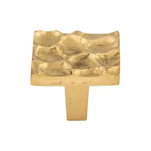Top Knobs Cobblestone Square Knob 1 3/8 Inch by Top Knobs