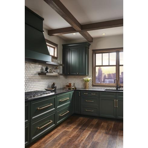 honey bronze appliance pull