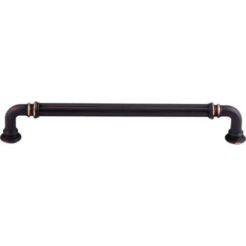 Top Knobs Reeded Pull 7 Inch (c-c) by Top Knobs