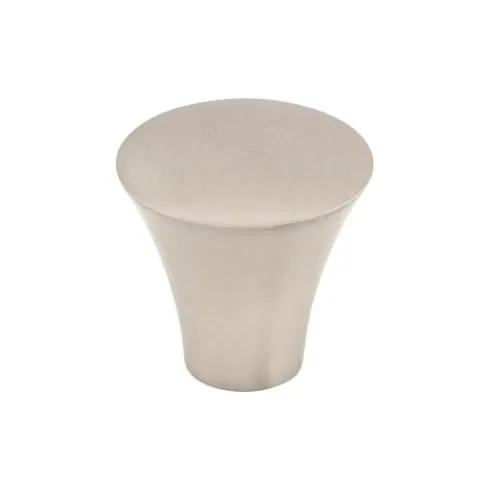brushed satin nickel knob
