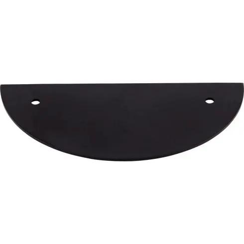flat black backplate