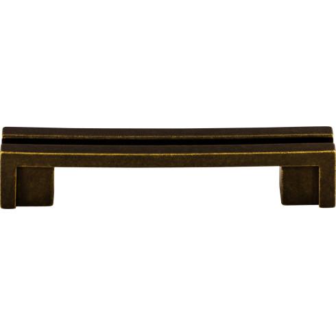 Top Knobs Flat Rail Pull 3 1/2 Inch (c-c) by Top Knobs