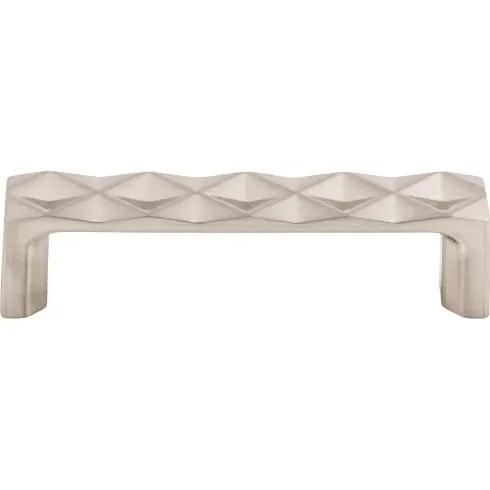 Top Knobs Quilted Pull 3 3/4 Inch (c-c) by Top Knobs