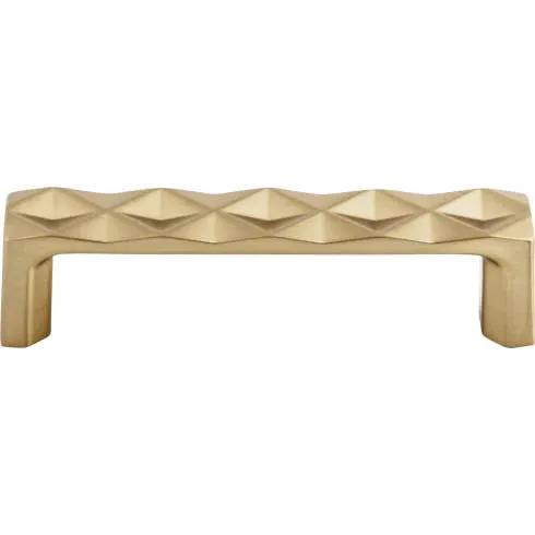 Top Knobs Quilted Pull 3 3/4 Inch (c-c) by Top Knobs