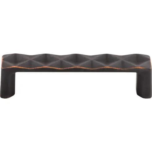 Top Knobs Quilted Pull 3 3/4 Inch (c-c) by Top Knobs