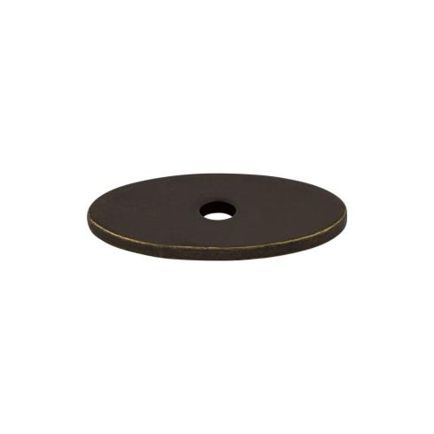 Top Knobs Oval Backplate Small 1 1/4 Inch by Top Knobs