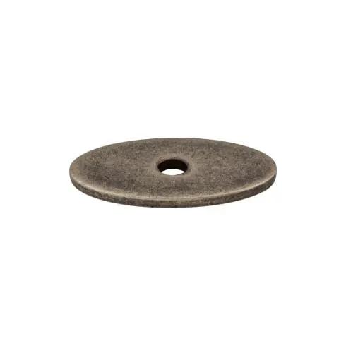 Top Knobs Oval Backplate Small 1 1/4 Inch by Top Knobs