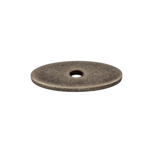 Top Knobs Oval Backplate Small 1 1/4 Inch