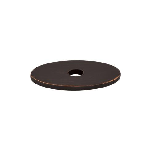 Top Knobs Oval Backplate Small 1 1/4 Inch by Top Knobs