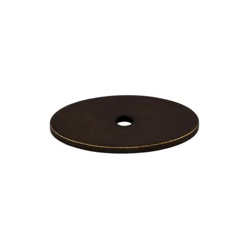 Top Knobs Oval Backplate Medium 1 1/2 Inch by Top Knobs