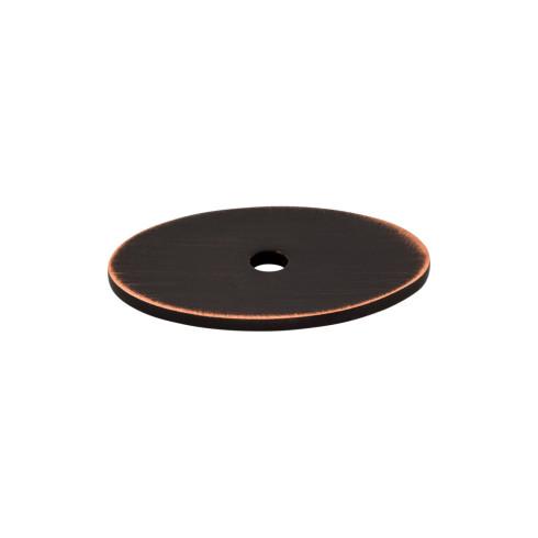 Top Knobs Oval Backplate Medium 1 1/2 Inch
