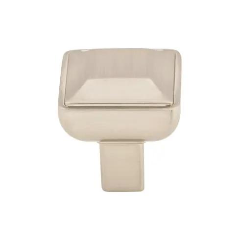 brushed satin nickel knob