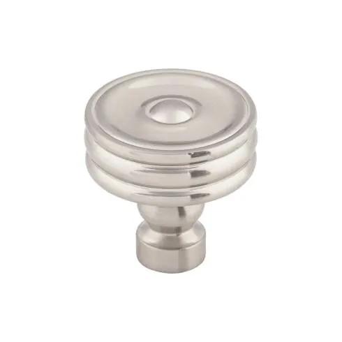 Top Knobs Brixton Ridged Knob 1 1/4 Inch by Top Knobs
