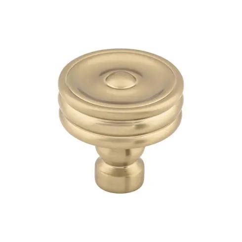 Top Knobs Brixton Ridged Knob 1 1/4 Inch by Top Knobs