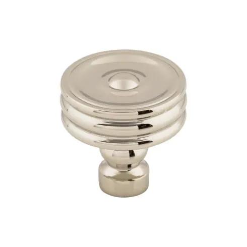 Top Knobs Brixton Ridged Knob 1 1/4 Inch by Top Knobs