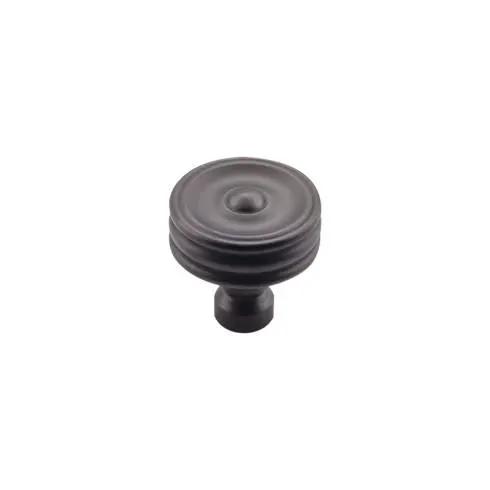 Top Knobs Brixton Ridged Knob 1 1/4 Inch by Top Knobs