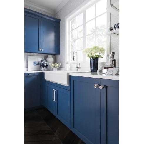 polished nickel pull