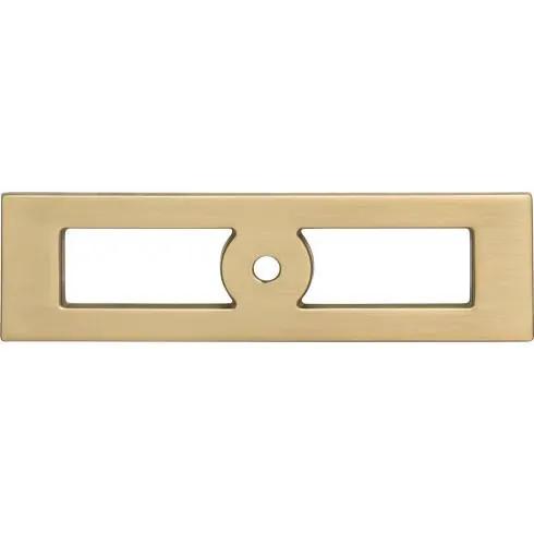 Top Knobs Hollin Knob Backplate 3 3/4 Inch by Top Knobs