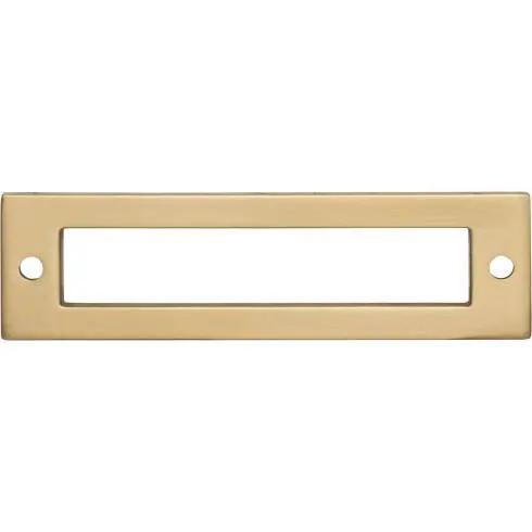 Top Knobs Hollin Backplate 3 3/4 Inch (c-c) by Top Knobs