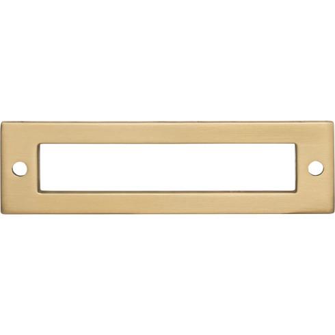Top Knobs Hollin Backplate 3 3/4 Inch (c-c)