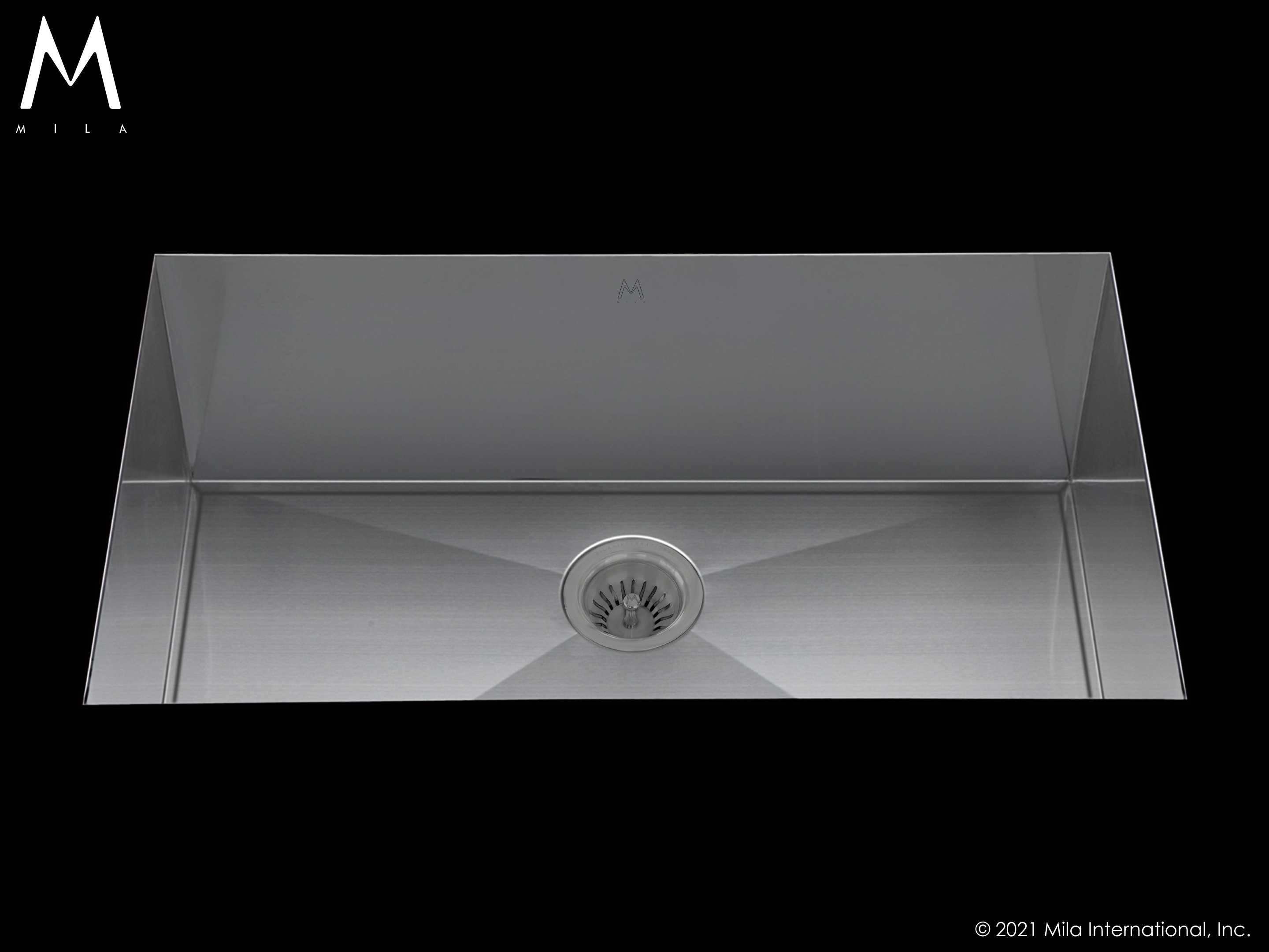 satin brushed ss kitchen sink