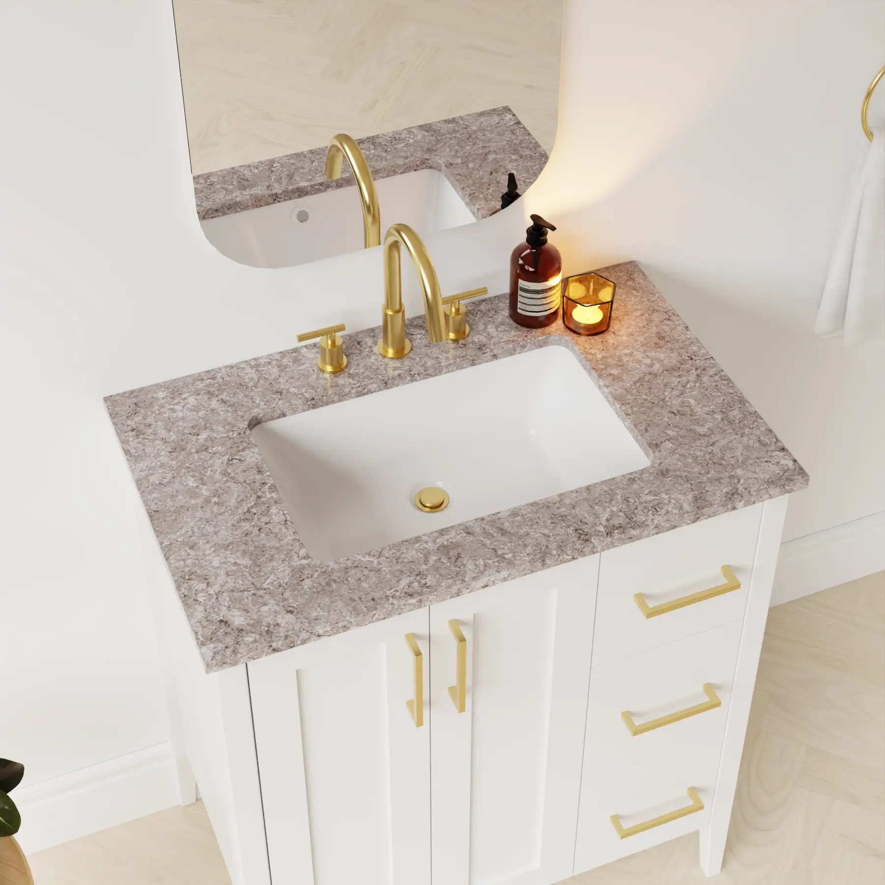 cobblonite vanity top